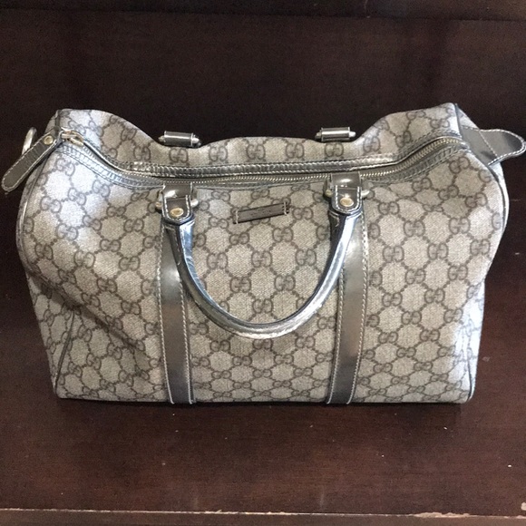 Gucci Leather Boston Bag ᴀᴜᴛʜᴇɴᴛɪᴄ - Picture 4 of 8